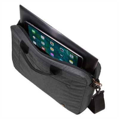 Case Logic Era Attaché Fits up to size 14 " Messenger - Briefcase Obsidian Shoulder strap