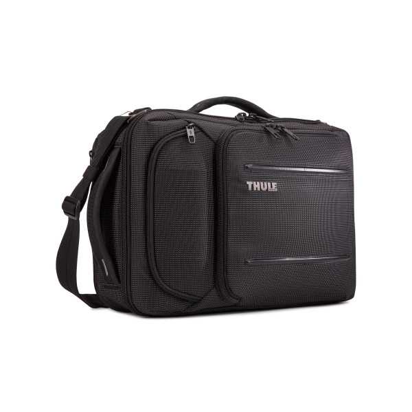 Thule Crossover 2 C2CB-116 Fits up to size 15.6 " Messenger - Briefcase/Backpack Black Shoulder strap