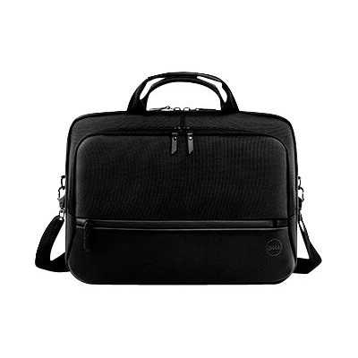 Dell Premier 460-BCQL Fits up to size 15 " Messenger - Briefcase Black with metal logo Shoulder strap