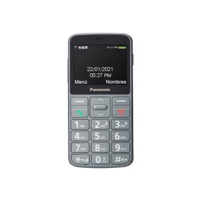 Panasonic KX-TU160 Easy Use Mobile Phone Grey 2.4 " TFT-LCD 240 x 320 Bluetooth USB version USB-C Built-in camera Main camera 0.