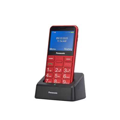 Panasonic KX-TU155EXBN Red 2.4 " TFT-LCD microSD/microSDHC MB Bluetooth USB version micro USB Built-in camera Main camera 0.3 MP