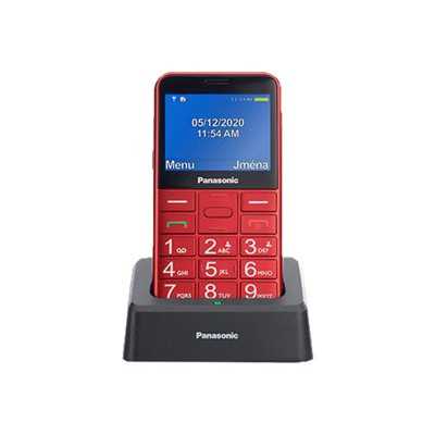 Panasonic KX-TU155EXBN Red 2.4 " TFT-LCD microSD/microSDHC MB Bluetooth USB version micro USB Built-in camera Main camera 0.3 MP