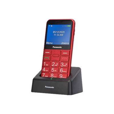 Panasonic KX-TU155EXBN Red 2.4 " TFT-LCD microSD/microSDHC MB Bluetooth USB version micro USB Built-in camera Main camera 0.3 MP