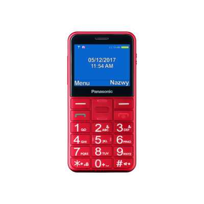 Panasonic KX-TU155EXBN Red 2.4 " TFT-LCD microSD/microSDHC MB Bluetooth USB version micro USB Built-in camera Main camera 0.3 MP