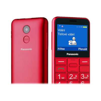 Panasonic KX-TU155EXBN Red 2.4 " TFT-LCD microSD/microSDHC MB Bluetooth USB version micro USB Built-in camera Main camera 0.3 MP