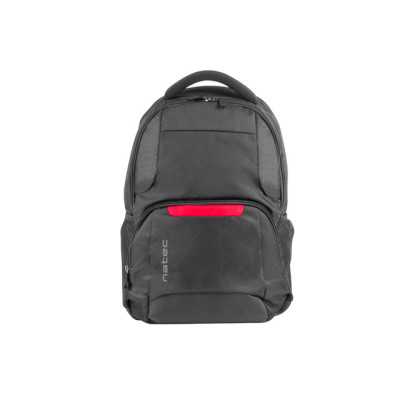 Natec Laptop Backpack Eland NTO-1386 Backpack Black 15.6 " Shoulder strap