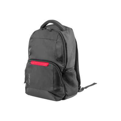 Natec Laptop Backpack Eland NTO-1386 Backpack Black 15.6 " Shoulder strap