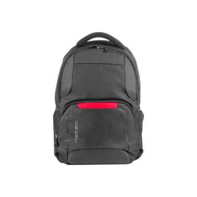 Natec Laptop Backpack Eland NTO-1386 Backpack Black 15.6 " Shoulder strap