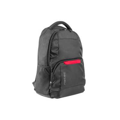 Natec Laptop Backpack Eland NTO-1386 Backpack Black 15.6 " Shoulder strap