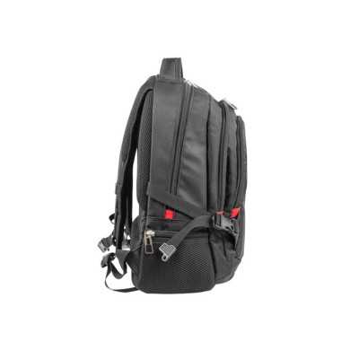 Natec Laptop Backpack Merino NTO-1703 Backpack Black 15.6 " Shoulder strap