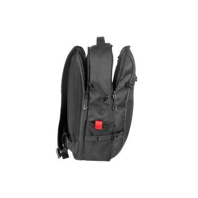 Genesis Laptop Backpack Pallad 410 Backpack Black Shoulder strap