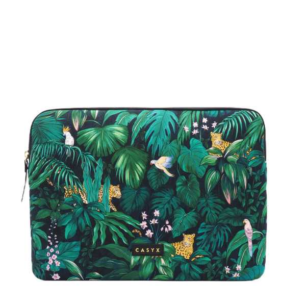 Casyx Casyx for MacBook SLVS-000020 Fits up to size 13 /14 " Sleeve Deep Jungle Waterproof