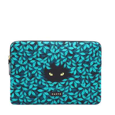 Casyx Casyx for MacBook SLVS-000001 Fits up to size 13 /14 " Sleeve Spying Cat Waterproof