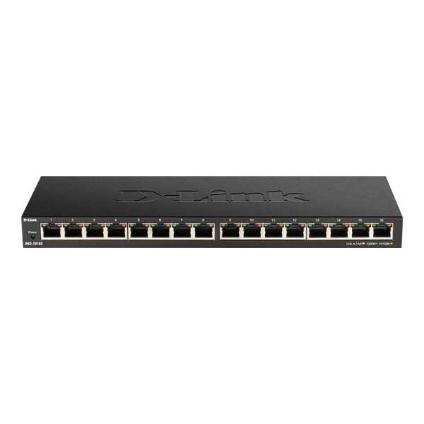 D-Link 16-port Gigabit Desktop Switch DGS-1016S Nevaldomas darbalaukis