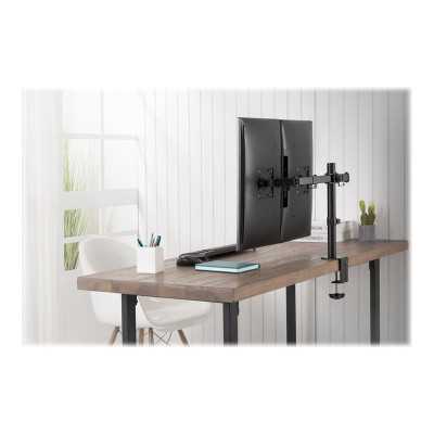 Digitus Desk Mount Swivel, Height adjustment 15-32 " Maximum weight (capacity) 8 kg Black