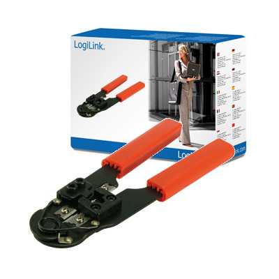 Logilink Crimping tool for RJ45 with cutter metal