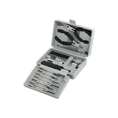 Logilink Tool Set, 25pcs Incl. transport boxThe set includes6x micro screwdrivers1x micro cutter1x mini telephone plier1x bit sc