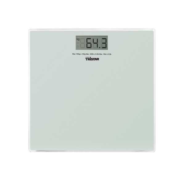 Tristar Bathroom scale WG-2419 Maximum weight (capacity) 150 kg Accuracy 100 g White