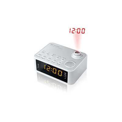 Muse Clock radio M-178PW White