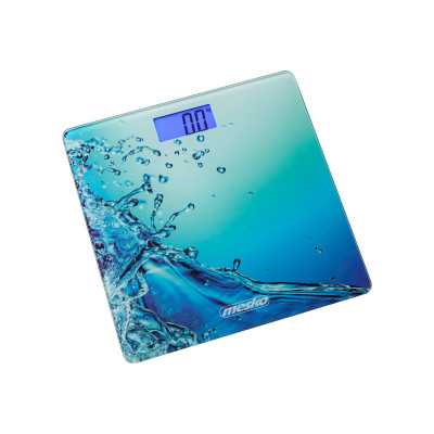 Mesko Bathroom scales MS 8156 Maximum weight (capacity) 150 kg Accuracy 100 g Blue