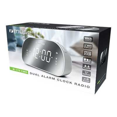 Muse Clock radio M-170CMR Alarm function