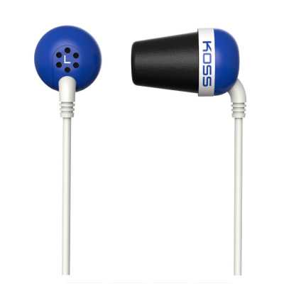 Koss Plug Wired In-ear Noise canceling Blue