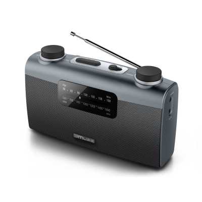 Muse Portable radio M-058R AUX in Black