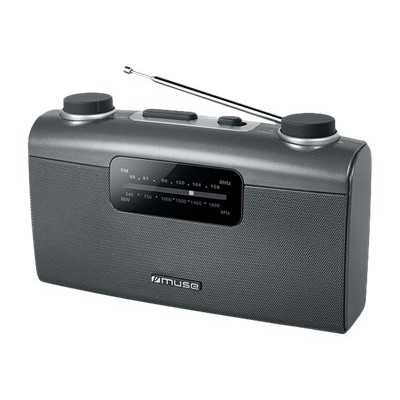 Muse Portable radio M-058R AUX in Black