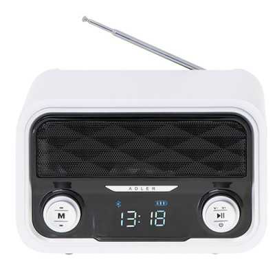 Adler Bluetooth Radio AD 1185 AUX in White