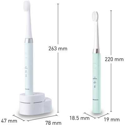 Panasonic Electric Toothbrush EW-DM81-G503 Rechargeable For adults Number of brush heads included 2 Number of teeth brushing mod