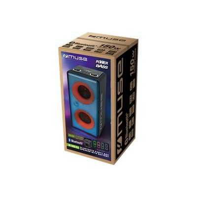 Muse Bluetooth Speaker M-1808DJ 150 W Black Bluetooth