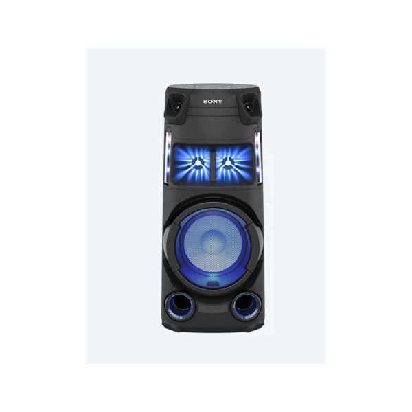 Sony MHC-V43D didelės galios garso sistema su Bluetooth Sony didelės galios garso sistema MHC-V43D Bluetooth CD grotuvas Belaidi