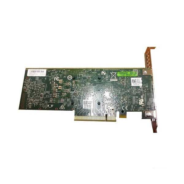 Dell Broadcom 57412“ dviejų prievadų 10 Gb, SFP+, PCIe adapteris, viso aukščio, kliento įdiegtas „PCI Express“