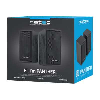 Natec Bookshelf Speaker NGL-1229 Panther