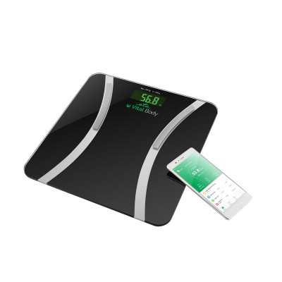 ETA Vital Body Personal scale ETA678090000 Body analyzer Maximum weight (capacity) 180 kg Accuracy 100 g Body Mass Index (BMI) m