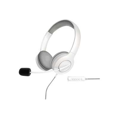 Energy Sistem Headset Office 3 White (USB and 3.5 mm plug, volume and mute control, retractable boom mic) Energy Sistem Wired Ea