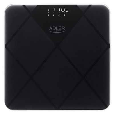 Adler Bathroom Scale AD 8169 Maximum weight (capacity) 180 kg Accuracy 100 g Graphite/Black