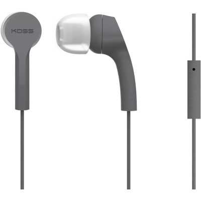 Koss Headphones KEB9iGRY Wired In-ear Microphone Gray