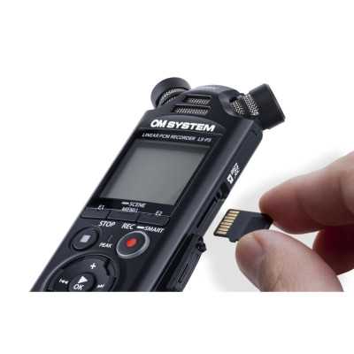 Olympus Linear PCM Recorder LS-P5 Rechargeable Microphone connection Stereo FLAC / PCM (WAV) / MP3 Black MP3 playback 59 Hrs 35 