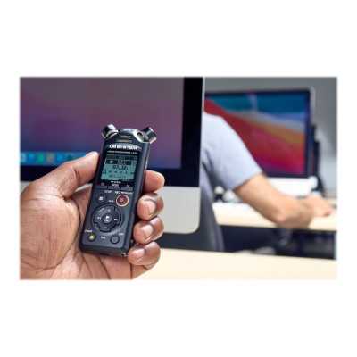 Olympus Linear PCM Recorder LS-P5 Rechargeable Microphone connection Stereo FLAC / PCM (WAV) / MP3 Black MP3 playback 59 Hrs 35 