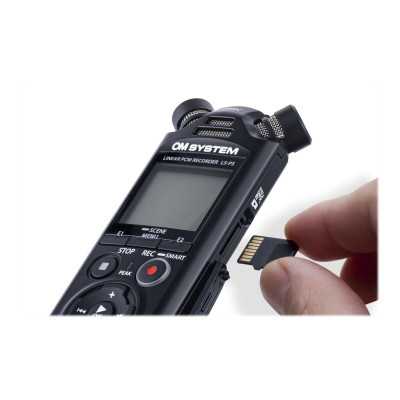 Olympus Linear PCM Recorder LS-P5 Rechargeable Microphone connection Stereo FLAC / PCM (WAV) / MP3 Black MP3 playback 59 Hrs 35 