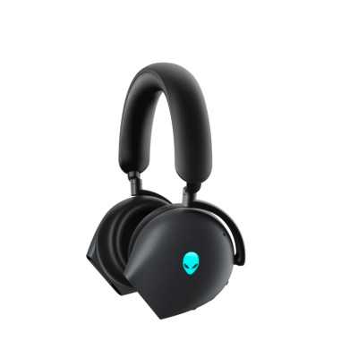 Dell Headset Alienware Tri-Mode AW920H Wireless/Wired Over-Ear Microphone Noise canceling Wireless Dark Side of the Moon