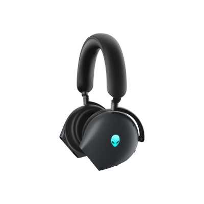 Dell Headset Alienware Tri-Mode AW920H Wireless/Wired Over-Ear Microphone Noise canceling Wireless Dark Side of the Moon