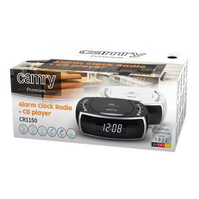 Camry Alarm Clock CR 1150w White Alarm function