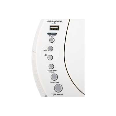 Camry Alarm Clock CR 1150w White Alarm function