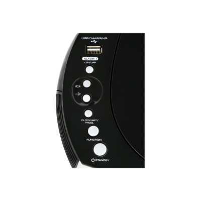 Camry Alarm Clock CR 1150b Black Alarm function