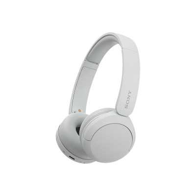 Sony WH-CH520 Wireless Headphones, White Sony Wireless Headphones WH-CH520 Wireless On-Ear Microphone Noise canceling Wireless W