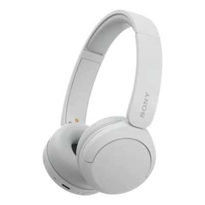 Sony WH-CH520 Wireless Headphones, White Sony Wireless Headphones WH-CH520 Wireless On-Ear Microphone Noise canceling Wireless W