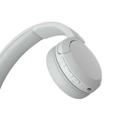 Sony WH-CH520 Wireless Headphones, White Sony Wireless Headphones WH-CH520 Wireless On-Ear Microphone Noise canceling Wireless W