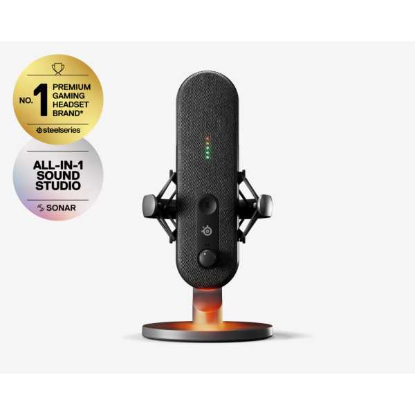 SteelSeries Alias Gaming Microphone Black